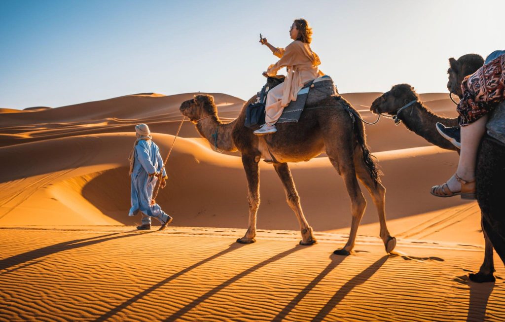 Sahara Desert camping Merzouga Morocco